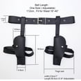 thumbnail image 3 of Étui-ceinture Porte-Revolver Accessoire de GN Cowboy - Conception pour la Performance et les Aventures de Jeu de Rôle, 3 of 8