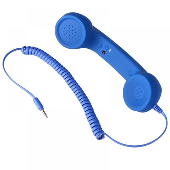 CNKOO 8 Colors 3.5mm Classic Comfort Retro Phone Handset Speaker Phone Call Mic Receiver For IPhone Android Phones