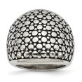 thumbnail image 1 of Bague en Acier Inoxydable Poli et Vieilli Taille 9, 1 of 3