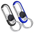 thumbnail image 1 of MesaSe 2 PCS Men’s Car Keychains Personalized Car Keychain for Men Women  Heavy Duty Metal Key Fob Keychain Rings，Llaveros de Hombre., 1 of 8