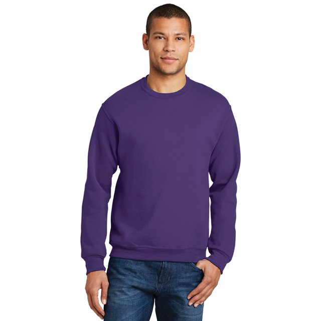 Jerzees Chandail en Molleton Col Rond pour Hommes - 562M