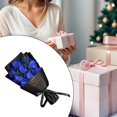 thumbnail image 4 of Romantic Rose Blossom Gift Box - Timeless Floral Surprise For Loved Ones, Champagne,Blue, 4 of 7