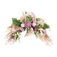 thumbnail image 1 of Artificial Floral Swag Easter Decoration Wedding Arch Flowers Door Wreath Durable Party Pendant Trellises, 1 of 10