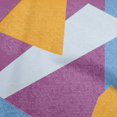 thumbnail image 1 of oneOone Rayon Purple Fabric Geometric Abstract Random Shapes Sewing Craft Projects Fabric Prints By Yard 56 Inch Wide, 1 of 4