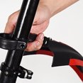 thumbnail image 2 of Baohd Enhanced Safety Bicycle Mudguard With Easy Installation Stylish Mountain Bike Plastic Fenders Set White, 2 of 6