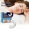 thumbnail image 1 of Anti Snore Mouthpiece, Sleep At Night Anti-snoring Molar Teeth Guard Protective Braces, 1 of 5