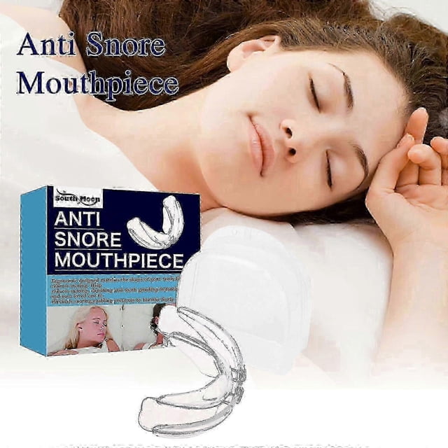 Anti Snore Mouthpiece, Sleep At Night Anti-snoring Molar Teeth Guard Protective Braces