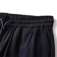 thumbnail image 3 of Lightweight Men's Tracksuit Pants With Waistband Pockets Open Bottom Straight Leg Casual, 3 of 4
