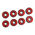 thumbnail image 1 of koolsoo 8Pcs Skateboard Bearings 8mm Precision Size ABEC-11 for Longboard Red, 1 of 9