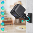 thumbnail image 2 of WiFi Monitoring Camera Motion Detection,Built-in Battery 960mAh Long Standby Baby Camera Pet Monitoring Camera A, 2 of 10