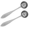 thumbnail image 2 of 2pcs 20ML Stainless Steel Coffee Measure Spoon Durable Milk Powder Spoon Kitchen Measuring Scoop (Silver), 2 of 8