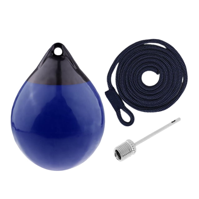 jinwen Boat Ball Dock Round with Inflatable Pin and Rope Protection Mooring Buoy with Black Rope