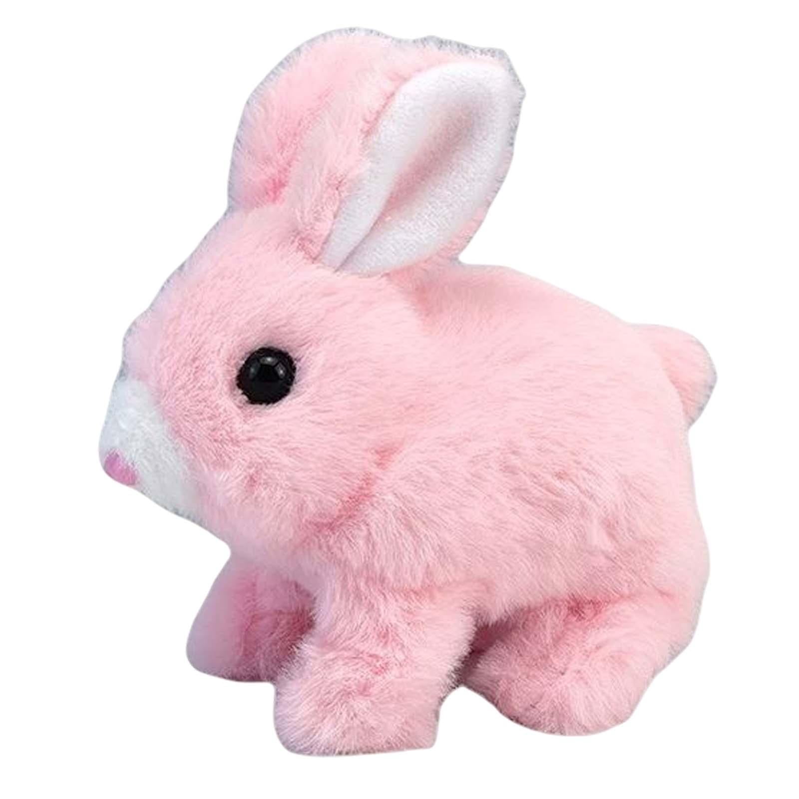 Electric Bunny Plush Toy Hopping Jumping Walking Adorable for