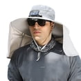 thumbnail image 1 of Decodeary Stay Protected And Cool Solar Power Fan Summer Hat Solar Usb Charging Hat Summer Light grey, 1 of 6