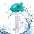 thumbnail image 2 of ETHKIA Swimming Pool Float Cartoon Car Helicopter Animal Hydrotherapy Pool Adult Float Temperature Tester 50ml Green, 2 of 4