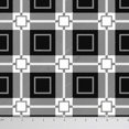 thumbnail image 1 of Soimoi Decorative Check Printed Viscose Rayon Fabric Craft Sewing Material By The Yard 58 Inches Wide - Black, 1 of 1