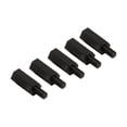 thumbnail image 3 of 100pcs Plastique Nylon Hexagonal Mâle Femelle Entretoise Tête Ronde Vis Écrou avec Filetage Métrique pour M2 M3 M4 Vis et Écrou, 3 of 8