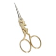 thumbnail image 4 of GUOOL Poignée en Forme de Lapin Ciseaux en Acier Inoxydable Cisaille pour Confection de Robes Couture Doré, 4 of 7
