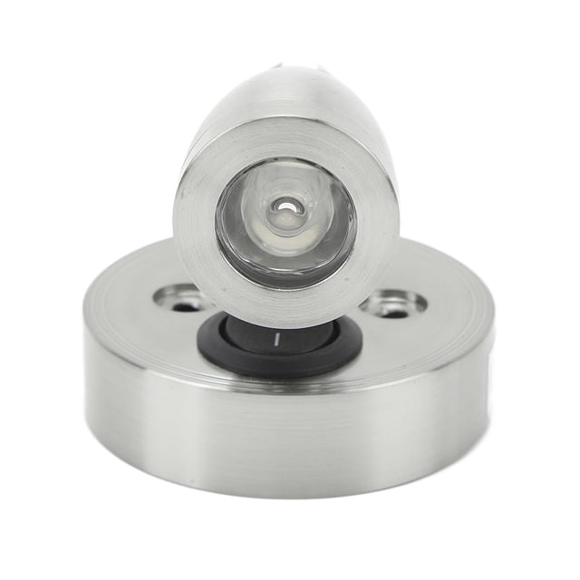 Aramox RV Dimmable Reading Lamp, RV 12V to 24 V Reading Light Polished LED Berth Boat Marine Dimmable Reading Lights for Truck Ship Trailer
