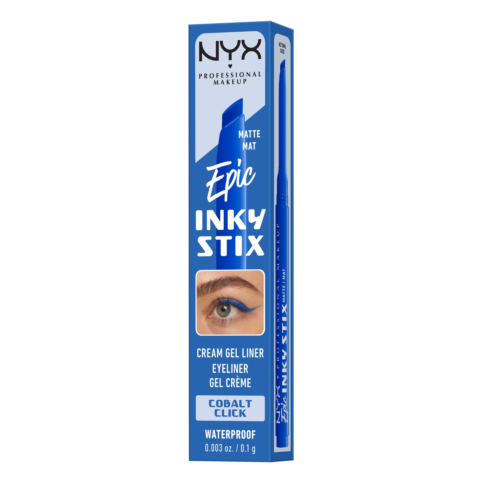 NYX Professional Makeup Epic Inky Stix, Crayon pour les yeux gel crémeux