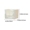 thumbnail image 3 of Yhmxh Bathroom Organizer Bathroom Storage Bathroom Kitchen Shelf Cosmetics Storage Box Desktop Organizer No Need To Drill Holes Bathroom Organizer Storage rack, 3 of 7