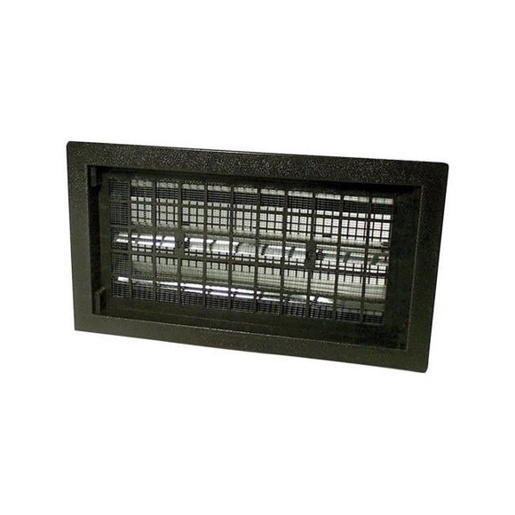 Air Vent RABL 7 x 8 in Auto Foundation Vent Black