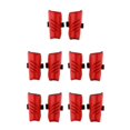 thumbnail image 2 of mmirethe Enfants Shin Football Football Pads Gardes Jambe Protecteur Équipement Formation Rouge 5Set, 2 of 6