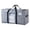 Argent, variante sur Linnome Sac de Rangement Grande Capacité avec Ouverture pour Fenêtre, Sac de Rangement pour Vêtements et Couettes pour l'Organisation de la Maison, Économiseur d'Espace pour Garde-Robe