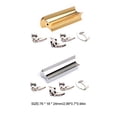 thumbnail image 2 of Youkk Guitar Slide Stick Stringed Assist Accessories Stainless Steel Bend Slider Guitars Pick Sound Electric Guitars Acoustic Golden R524, 2 of 7