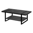 thumbnail image 1 of Monarch Specialties Coffee Table, Accent, Cocktail, Rectangular, Living Room, 48"l, Metal, Laminate, Black, Contemporary, Modern, 1 of 4