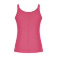 thumbnail image 5 of Yuyuzo Camisoles Grande Taille pour Femmes en Tricot Côtelé Sans Manches Courts Col Rond Coupe Ajustée Doux Couche de Base Camis T-Shirts, 5 of 5