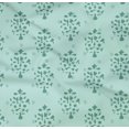 thumbnail image 4 of oneOone Organic Cotton Poplin Twill Fabric Floral Block Print Fabric BTY 42 Inch Wide, 4 of 4