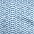 thumbnail image 1 of oneOone Polyester Lycra Medium Blue Fabric Ikat Sewing Craft Projects Fabric Prints By Yard 56 Inch Wide, 1 of 5