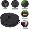 thumbnail image 2 of Sac de Poids pour Parasol de Patio, Sac de Poids pour Parasol Rond de 46 cm avec Base en Sable Détachable et Support Résistant aux Intempéries, Convient aux Parasols Déportés, aux Supports de Parasol Ou aux Perches, 2 of 5
