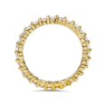 thumbnail image 2 of 1 1/2ct Prong Diamond Eternity Ring 14K Yellow Gold, 2 of 2