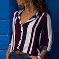 thumbnail image 1 of Simua Chemises pour Femmes Mode Décontractée Coupe Ample Manches Longues Boutonnées Légères avec Col, 1 of 3