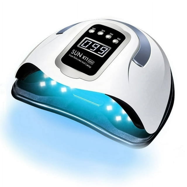 YOPTOP UV LED Nail Lamp 280W UV Light for Nails UV Lamp for Gel Nails UV Nail Dryer LED Light for Gel Polish with 4 Timer Setting Professional Nail Art Tools with Automatic Sensor