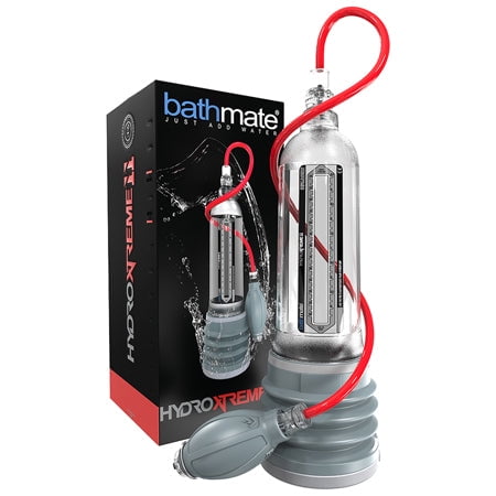 HydroXtreme11 Penis Pump and Accessory Kit in Clear