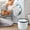 White #2, variant on Portable Dirty Clothes Basket | Laundry Hamper Storage Bin with Handle for Bathroom Bedroom Closet | Large Capacity Plastic Clothes Rack Organizer for Towels Bedding | Space Saving Collapsible Laundr