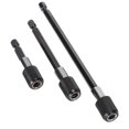 thumbnail image 1 of Adaptateur de Tige d'Extension, Mandrin de Haute Précision 3Pcs Porte-Embout Multifonctionnel pour la Conversion des Bits, 1 of 8