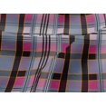 thumbnail image 4 of oneOone Viscose Jersey Fabric Madras Check Print Sewing Fabric BTY 60 Inch Wide, 4 of 5