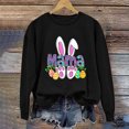 thumbnail image 3 of EGNMCR Easter T-Shirt Imprimé T-Shirts Graphiques pour Femmes Chemises pour Femmes Col Rond Easter Haut Imprimé à Manches Longues Chandails T-Shirts pour Femmes, 3 of 4