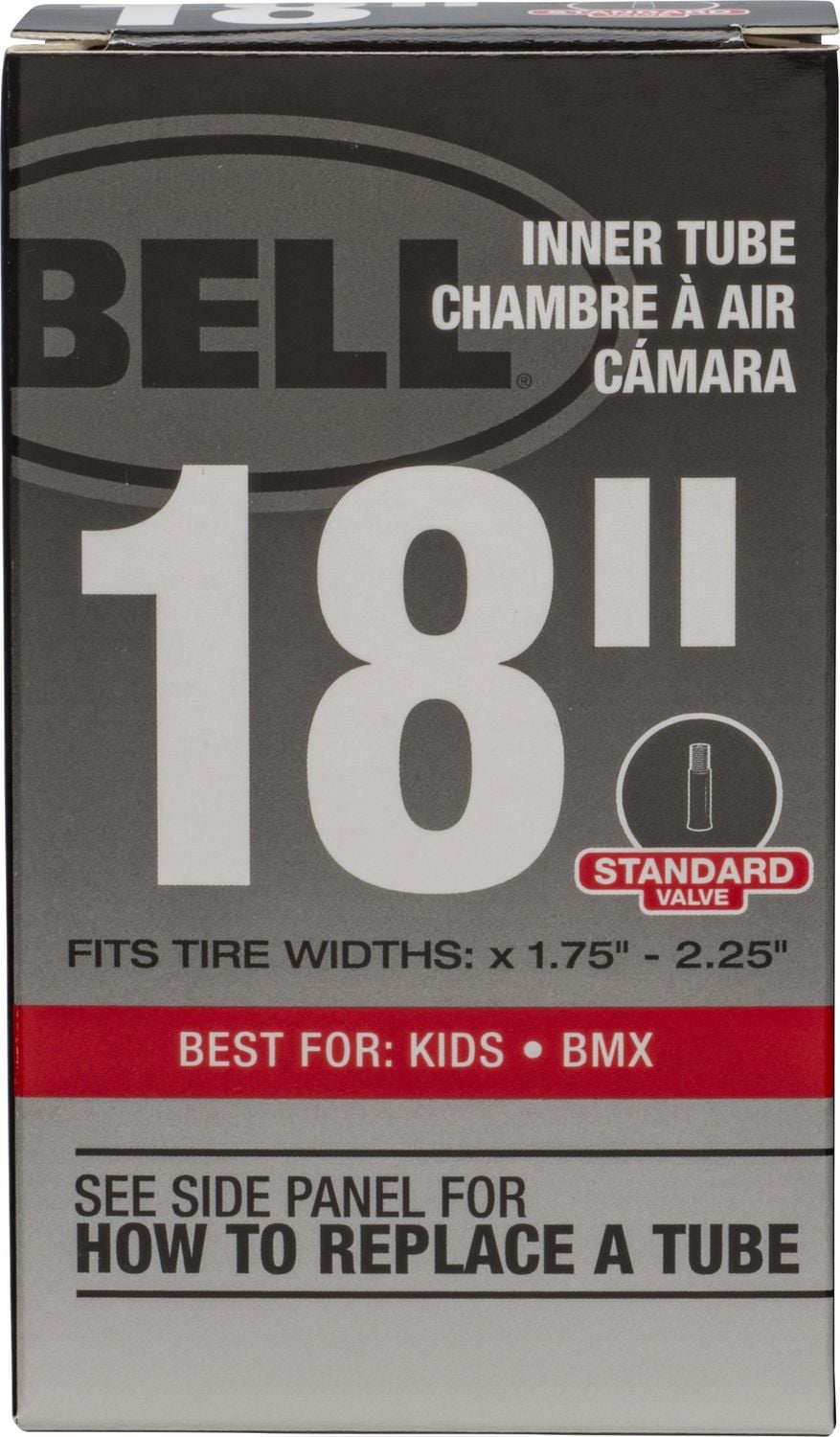 Chambre à air standard Bell Sports 18" x 1,75"-2,25"