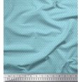 thumbnail image 1 of Soimoi Japan Crepe Satin Fabric Geometric Small Print Sewing Fabric Yard 42 Inch Wide, 1 of 3