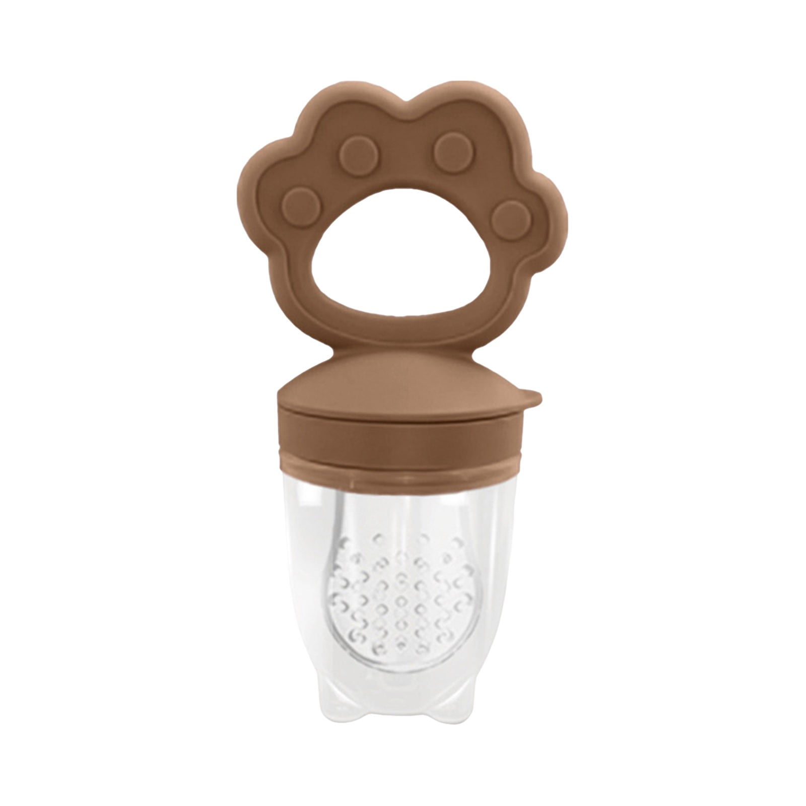 Lyjjj Baby Food Grade Silicone Bear Fruit Feeder Ideal Children's Fruit Puree Tool Teething Toy & Pacifier For Train For Resin Casting Glitter For Cra