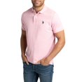 thumbnail image 1 of U.S. Polo Assn. Men's Solid Interlock Short Sleeve Polo, 1 of 3