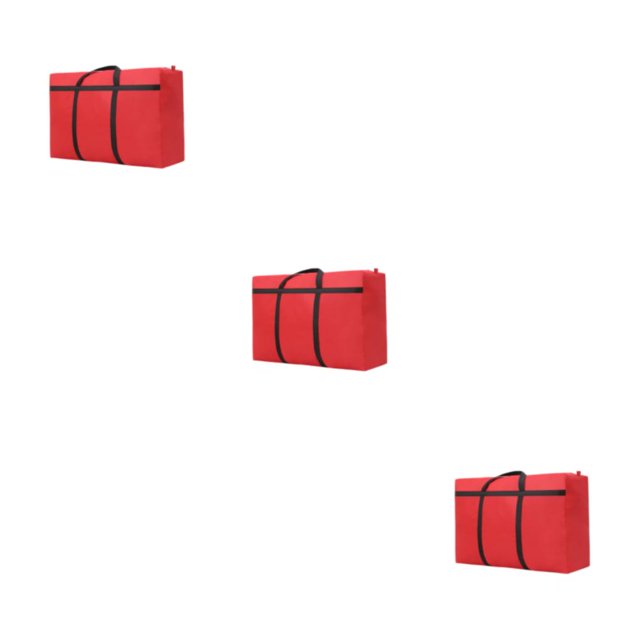 Youkk Sac 40L Grande Capacité pour Voyager Résistant à l'Usure et Résistant aux Couleurs Facile à Transporter Rouge-105L 3Ensemble