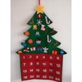 thumbnail image 2 of Calendrier de l'Avent en Tissu Arbre de Noël (Compte à Rebours jusqu'à Noël), 2 of 3