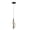White Light Black, variant on GROWTH TANK Hanging Lamp Home Chandelier LED Pendant Lights Spiral Ceiling Light Fixture for Warm Light Aureate