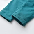 thumbnail image 3 of RXIRUCGD Ensemble Mode pour Enfants Chemise à Rayures Pantalon Ensemble 2 Pcs Manches Longues Col Rond Haut/chemise (Bleu Clair, Taille: 100), 3 of 8